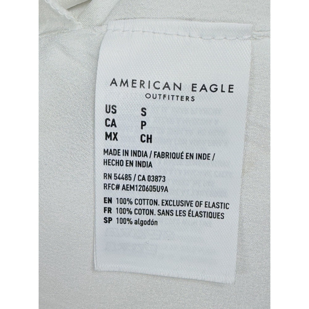 American Eagle Milkmaid Prairie Mini Dress Dainty Romantic Cottagecore S - Picture 13 of 14